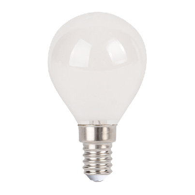 LED Filament G45 4.5W 3000K Milky White E14