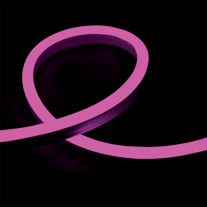 LED Neon Flex 24V 12W/m IP65 Dim. Pink