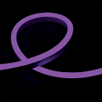 LED Neon Flex 24V 12W/m IP65 Dim. Purple