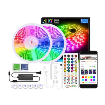 Bluetooth smart LED strip light RGB 3M set