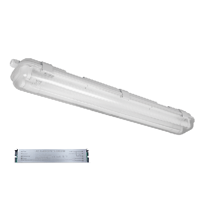 BELLA С LED ТРЪБИ T8 ELMARK 2X18W 6500K IP65+АВ