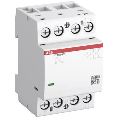 Модулен контактор ABB ESB63-20N-06, 63A/230V, 2NO