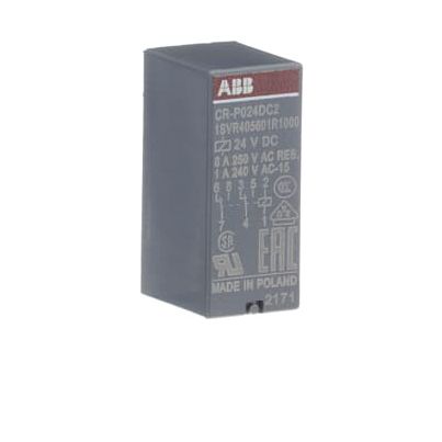 Щепселно реле ABB CR-P024DC2 16A/24VDC 2NO