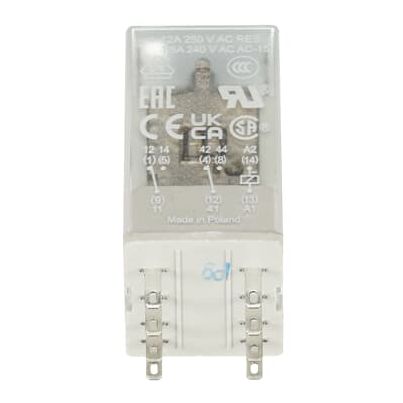 Щепселно реле ABB CR-M024DC2, 12A/24VDC, 2NO