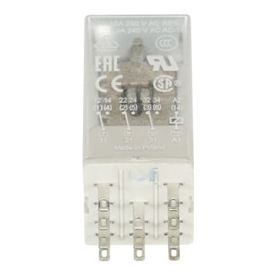 Щепселно реле ABB CR-M230AC3, 10A/230VAC, 3NO