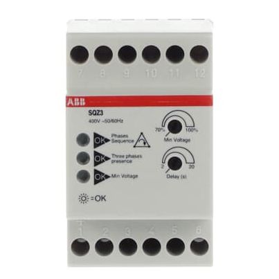ABB SQZ3 ФАЗОВО РЕЛЕ 400V 1NCO
