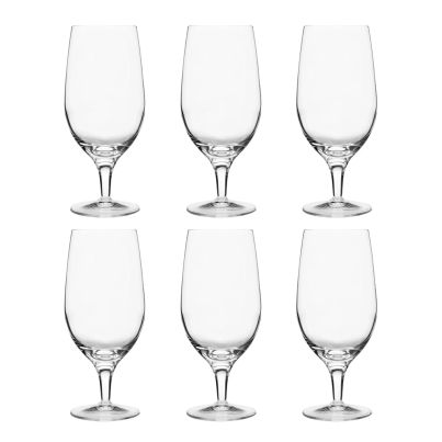 Beer glasses DRINK 370ml 6pcs. clear