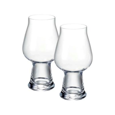 Beer glasses Porter BIRRATEQUE 600ml 2pcs. clear