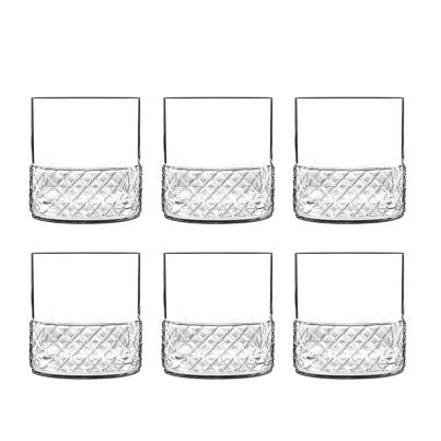 Glasses D.O.F ROMA 1960 380ml 6pcs. clear