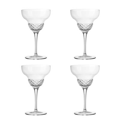 Cocktail glasses Margarita ROMA 1960 390ml 4pcs. clear