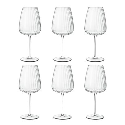 Red wine glasses SPEAKEASIES 700ml 6pcs. clear