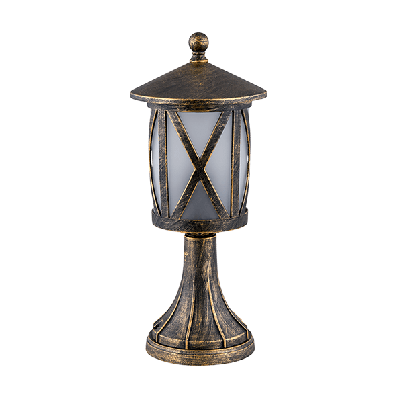 ERIK lantern stand 1xE27 antiques brass H370mm