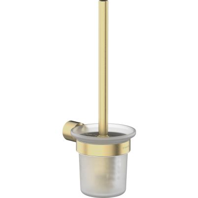 ARNIKA Wall-Mounted Toilet Brush, Matte Gold