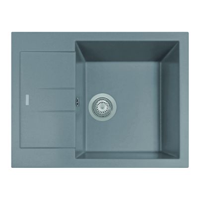 Kitchen sink ELEGANCE 65-10 650x500mm grey titanium