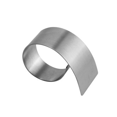 Гладък пръстен за салфетки Salvinelli INOX