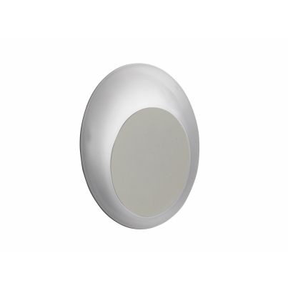Външен Аплик ONDALUCE SHELL SILVER, LED, 13W, 4000K, сив