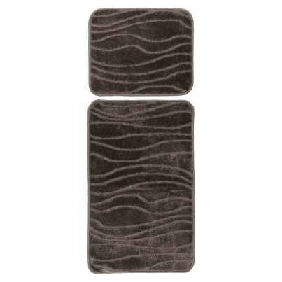 Постелка за баня Bari BAR 102, 50х120, таупе