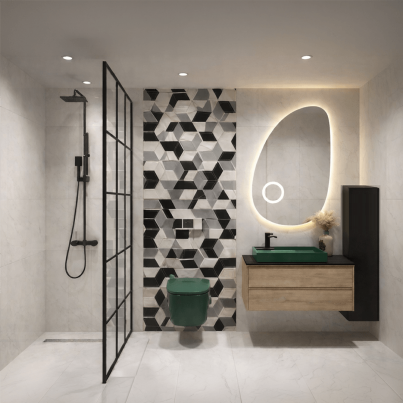 Готов проект за баня CARRARA