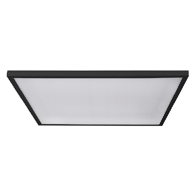 LED panel 48W 4000K 595/595/40 Surface Mount Black