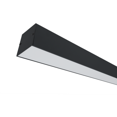 LED ПРОФИЛ S77 OM 64W 6500K 1500MM ЧEРЕН