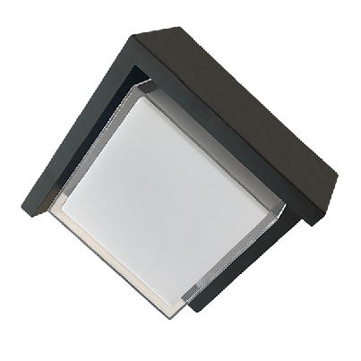 GRF341 LED АПЛИК 10W 4000K IP44 ЧЕРЕН