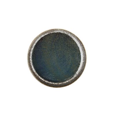 Dessert plate cm 21 BLOOM BLUE AND BROWN