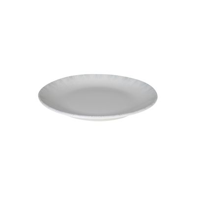 Flat plate KRATOS DUNE 19cm white Porcelain