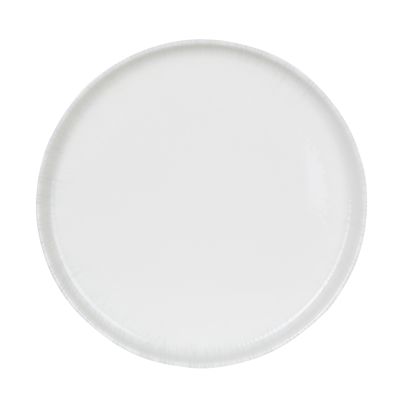 Flat plate KRATOS DUNE 30cm white Porcelain