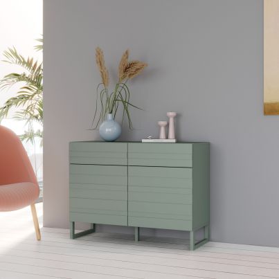 Комод 110 см THREE, салвия