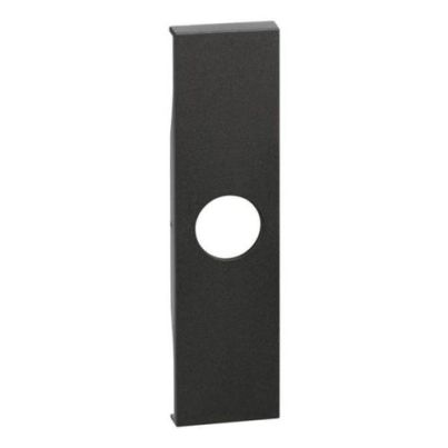 Лицев панел за ТВ розетка LEGRAND Living Now, 1 модул, черен