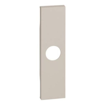 Лицев панел за ТВ розетка LEGRAND Living Now, 1 модул, кремав