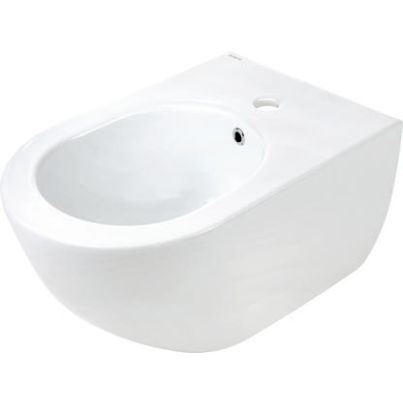 Bidet Peonia, white, wall-mounted