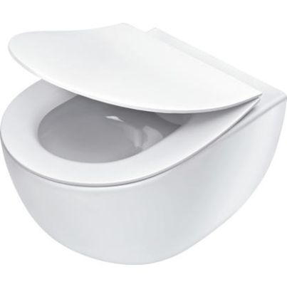 Peonia Zero toilet seat + new wall-mounted toilet bowl