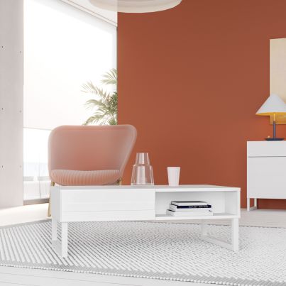 Холна маса THREE, бяла