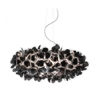 Pendant CLIZIA L 4x12W E27 black