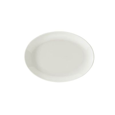 KUTAHYA ОВАЛНА ЧИНИЯ TAVOLA ?36CM. X 3,10CM. БЯЛА
