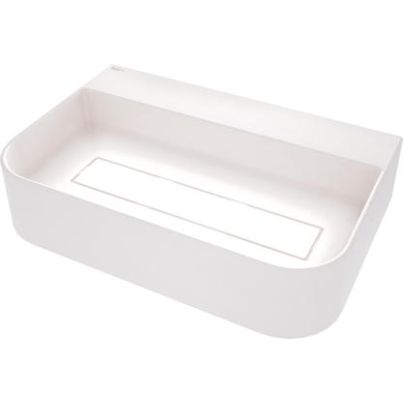 ARNIKA Granite Basin with Cover, Alabaster