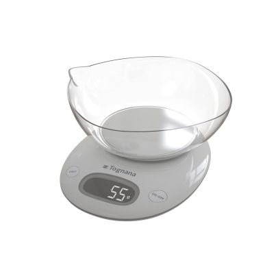 Кухненска везна с кошница TOGNANA PICC.ELETT IRIDEA Grigio Perla, 5 кг