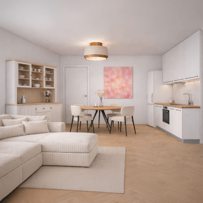 Готов проект за дневна зона AMAIA