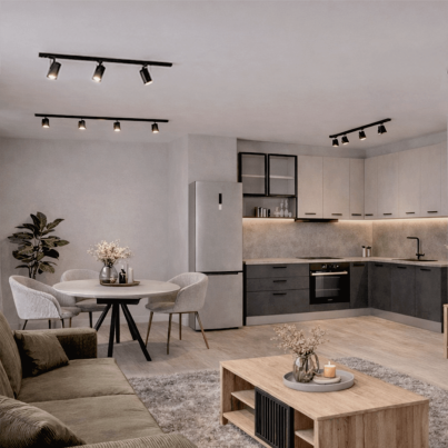 Готов проект за дневна зона CASSIDY