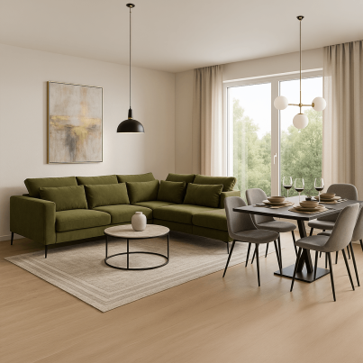 Готов проект за дневна зона JOHANNES