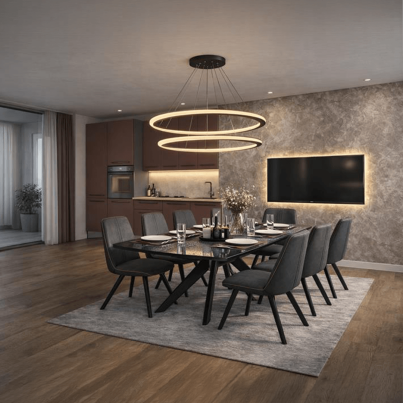 Готов проект за дневна зона MAXWELL