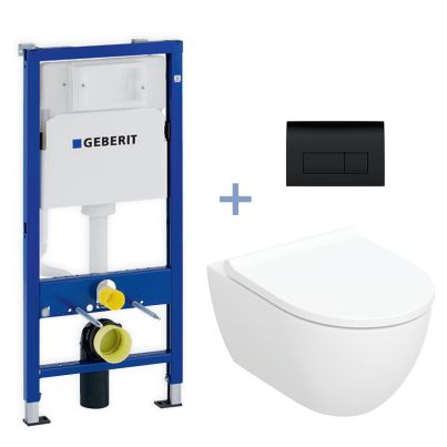 GEBERIT ПАКЕТ DELTA PRAVELLO, ЧЕРЕН