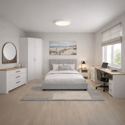 Готов проект за спалня SEA