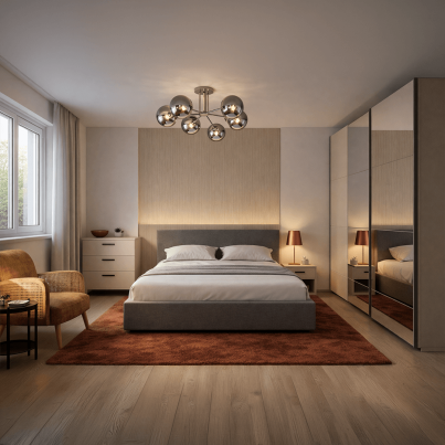 Готов проект за спалня DALIDA