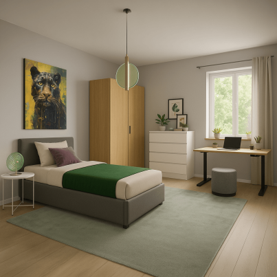 Готов проект за спалня MAJA
