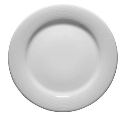 Flat plate Dunya white 21cm. x 2.17cm.