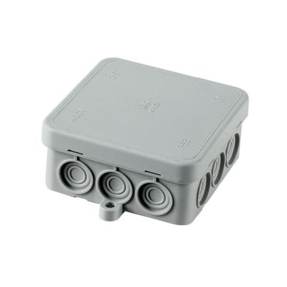 EC411 JUNCTION BOX 75?75MM HALOGEN FREE, IP55, UV RESISTANCE 