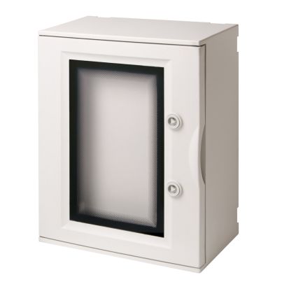 EC625 POLYESTER BOARD 96 MODULES TRANSP. DOOR IP66, UV, CORROSION, CHEMICAL, INGRESS OF DUST AND WATER.