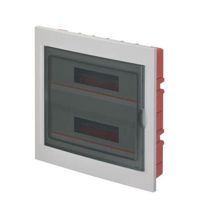 EC630 FLUSH MOUNT. ENCLOSURE 36 MOD. (2X18) WHITE, SHOCK RESISTANT